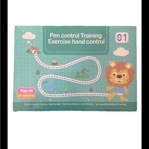 Pen Control Training Exercise Book for Kids